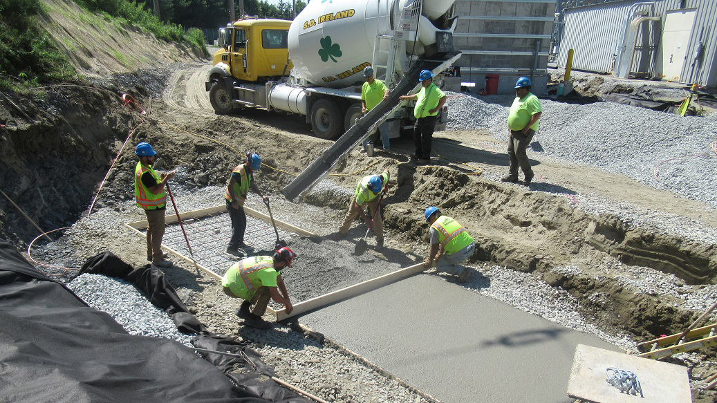 Highgate substation construction