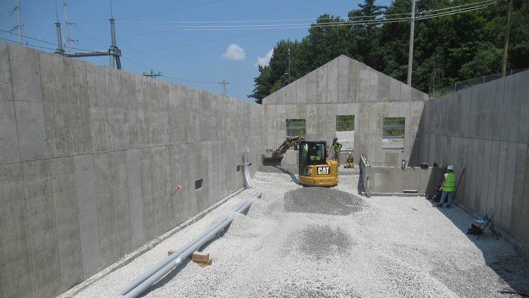 Highgate substation construction