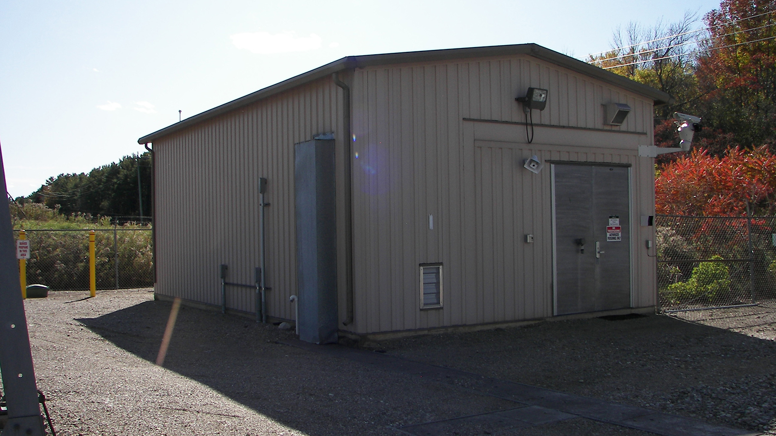 Middlebury control building