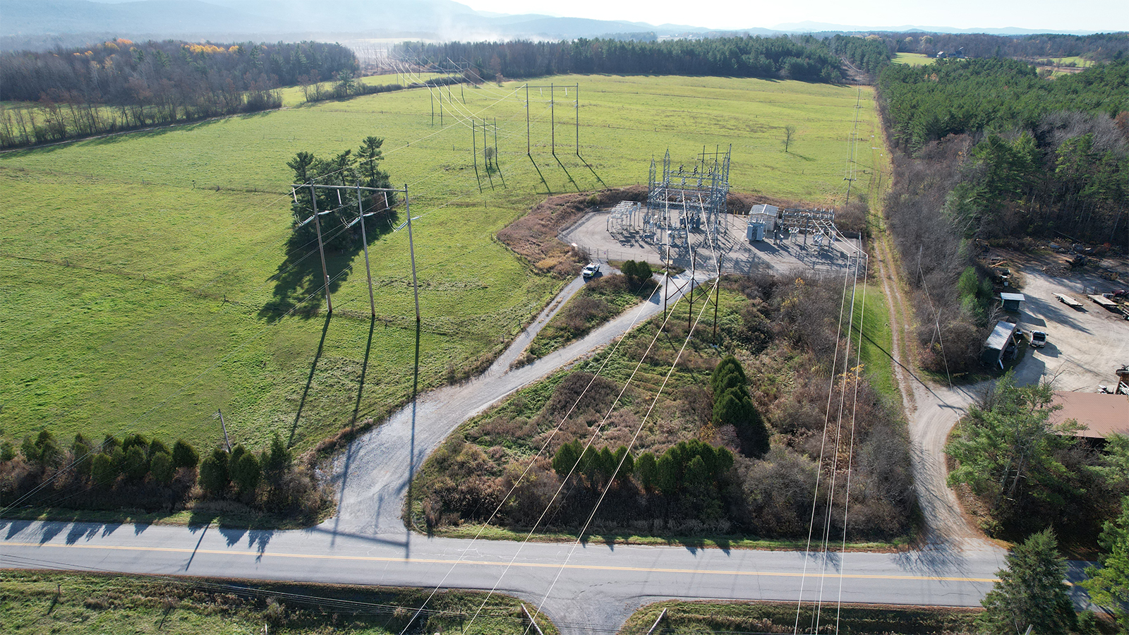 Middlebury substation site
