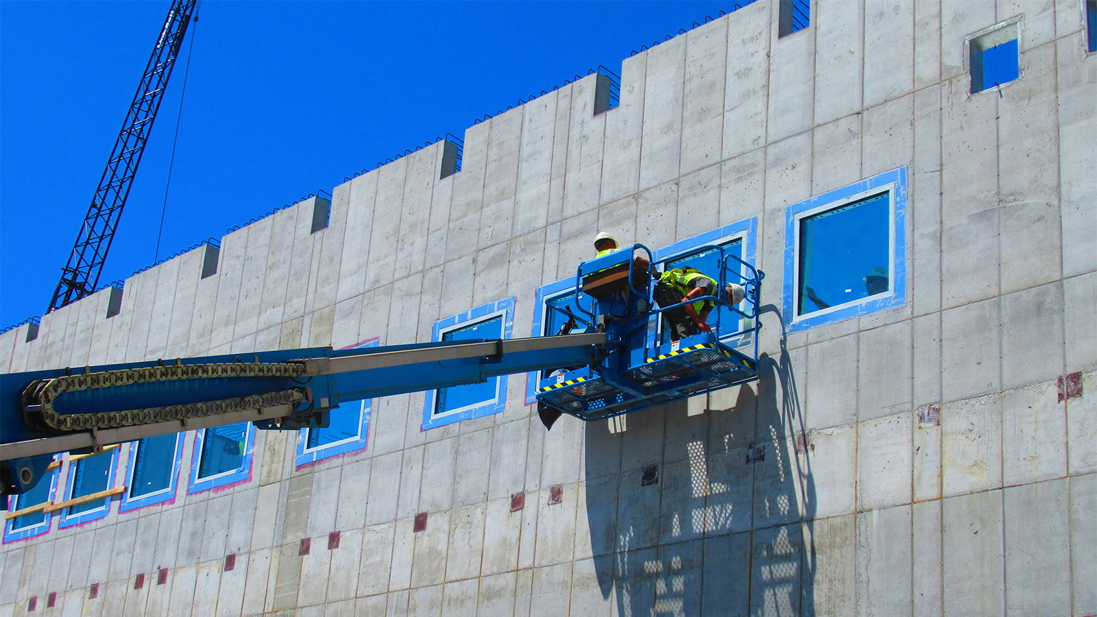 New Haven Operations Facility construction