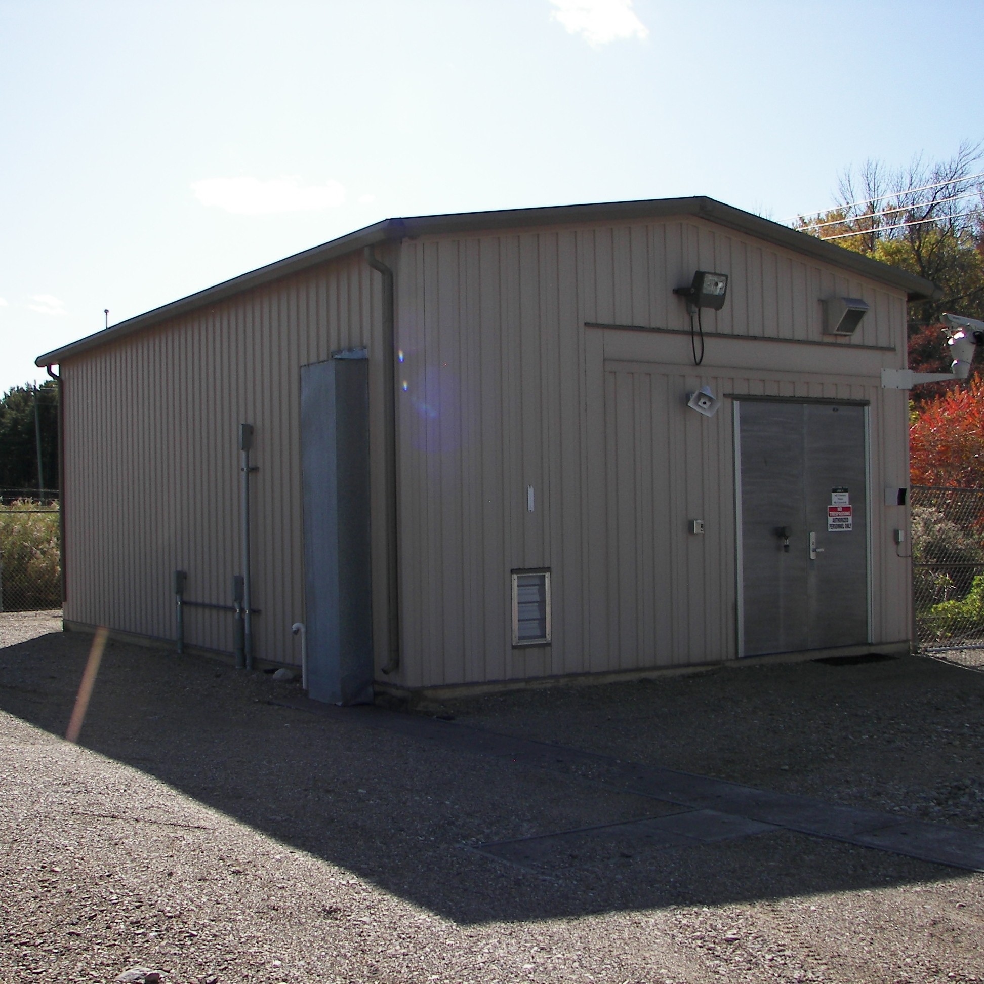 Middlebury control building